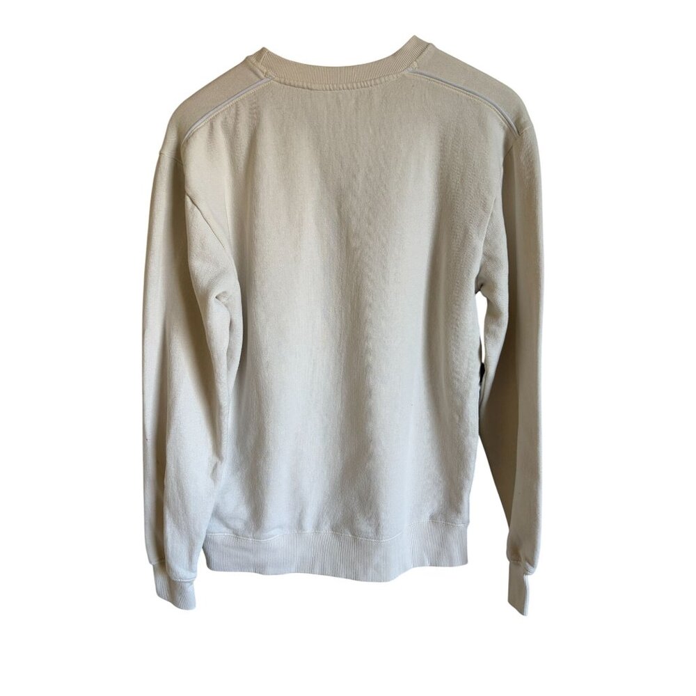 cotopaxi White Crewneck Sweatshirt with Rainbow Stripe - Picture 2 of 11